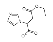 4-ethoxy-2-imidazol-1-yl-4-oxobutanoate结构式