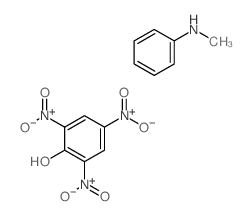 N-methylaniline; 2,4,6-trinitrophenol Structure