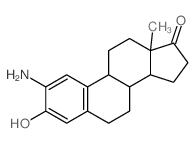 Estra-1,3,5(10)-trien-17-one,2-amino-3-hydroxy-结构式