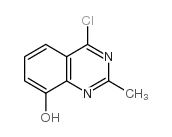 4-CHLORO-2-METHYL-8-QUINAZOLINOL结构式