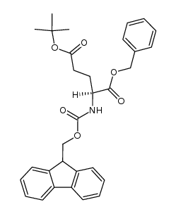 Fmoc-­Glu(t-Bu)-OBn结构式