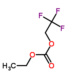 2,2,2-三氟乙基碳酸乙酯结构式