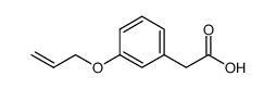[3-(allyloxy)phenyl]acetic acid Structure