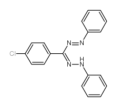 1,5-二苯基-3-(4-氯苯基)甲暨结构式