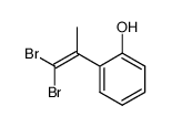 1,1-Dibromo-2-(o-hydroxyphenyl)propene结构式