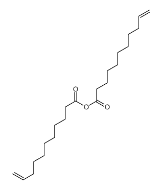 undec-10-enoyl undec-10-enoate结构式