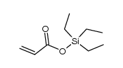Acryloyloxy-triaethyl-silan结构式
