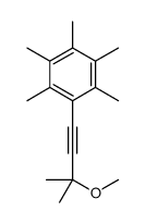 1-(3-methoxy-3-methylbut-1-ynyl)-2,3,4,5,6-pentamethylbenzene Structure