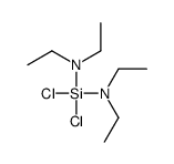 N-[dichloro(diethylamino)silyl]-N-ethylethanamine Structure