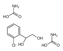 carbamic acid,(1R)-1-(2-chlorophenyl)ethane-1,2-diol结构式