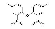 bis-(4-methyl-2-nitro-phenyl)-ether结构式