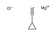 magnesium,ethynylcyclopropane,chloride structure