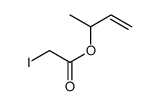 but-3-en-2-yl 2-iodoacetate结构式
