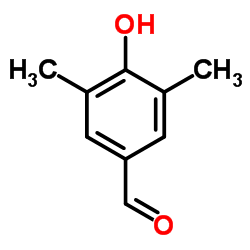 3,5-二甲基-4-羟基苯甲醛结构式