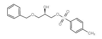(R)-(-)-1-苄氧基-3-(对甲苯磺酰氧基)-2-丙醇结构式