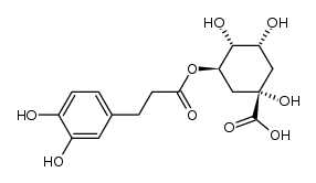 reduced chlorogenic acid Structure