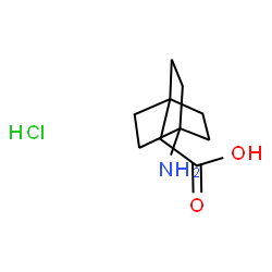 2-{4-氨基双环[2.2.2]辛-1-基}乙酸盐酸盐结构式