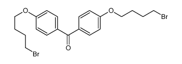 bis[4-(4-bromobutoxy)phenyl]methanone结构式