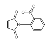 1H-Pyrrole-2,5-dione,1-(2-nitrophenyl)- structure
