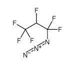 1-azido-1,1,2,3,3,3-hexafluoropropane结构式