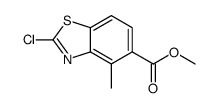 methyl 2-chloro-4-methylbenzothiazole-5-carboxylate Structure