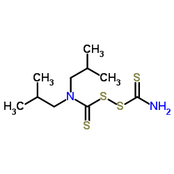 二硫化二异丁基秋兰姆结构式