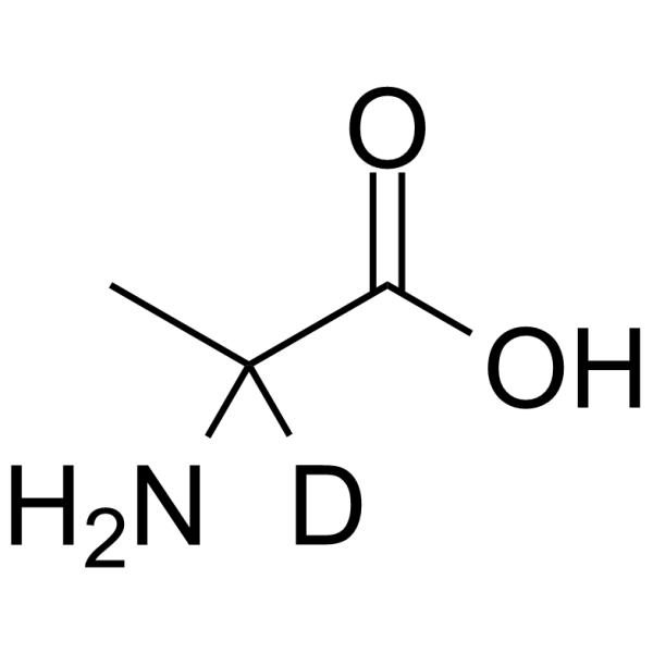 DL-Alanine (2-D) Structure