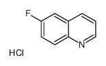 6-氟喹啉盐酸盐结构式