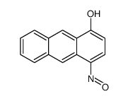 4-nitrosoanthracen-1-ol结构式