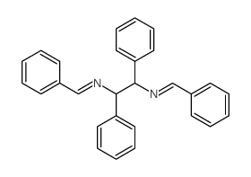 1,2-Ethanediamine,1,2-diphenyl-N,N'-bis(phenylmethylene)- (9CI) Structure