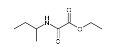 ethyl N-sec-butyloxamate Structure
