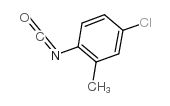 4-氯-2-甲基苯基异氰酸酯结构式
