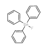 triphenyltin fluoride Structure