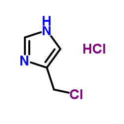 4-(氯甲基)-1H-咪唑盐酸盐结构式