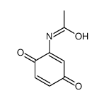 N-(3,6-dioxocyclohexa-1,4-dien-1-yl)acetamide结构式