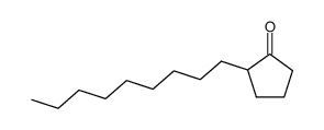 2-nonyl-cyclopentanone结构式