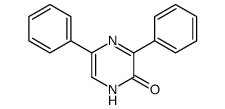 3,5-diphenyl-1H-pyrazin-2-one结构式