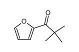 1-(furan-2-yl)-2,2-dimethylpropan-1-one结构式