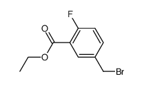 ethyl 5-(bromomethyl)-2-fluorobenzoate Structure