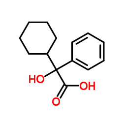 2-环己基-2-羟基苯乙酸结构式
