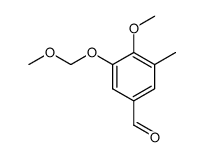 4-methoxy-3-(methoxymethoxy)-5-methylbenzaldehyde Structure