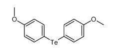 1-methoxy-4-(4-methoxyphenyl)tellanylbenzene结构式