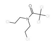 Acetamide,2,2,2-trichloro-N,N-bis(2-chloroethyl)- picture