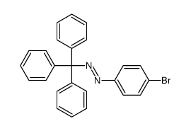 (4-bromophenyl)-trityldiazene结构式