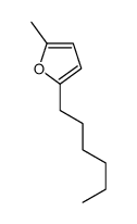 2-hexyl-5-methylfuran结构式