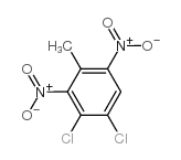 1,2-Dichloro-4-methyl-3,5-dinitrobenzene Structure