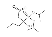 (1-hydroxy-1-nitromethyl-butyl)-phosphonic acid diisopropyl ester结构式