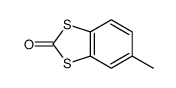 5-methyl-1,3-benzodithiol-2-one结构式