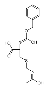 S-[(Acetylamino)methyl]-N-[(benzyloxy)carbonyl]-L-cysteine structure