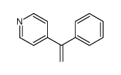 4-(1-phenylethenyl)pyridine Structure